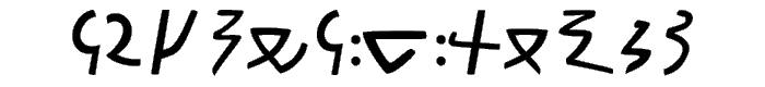 Meroitic - Demotic font